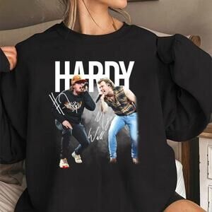 Hardy And Wallen Sweatshirt, Morgan Wallen And Hardy Black Sweater